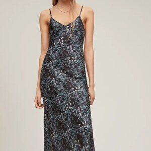 All Saints Black Bryony Asgard Dress Size 6